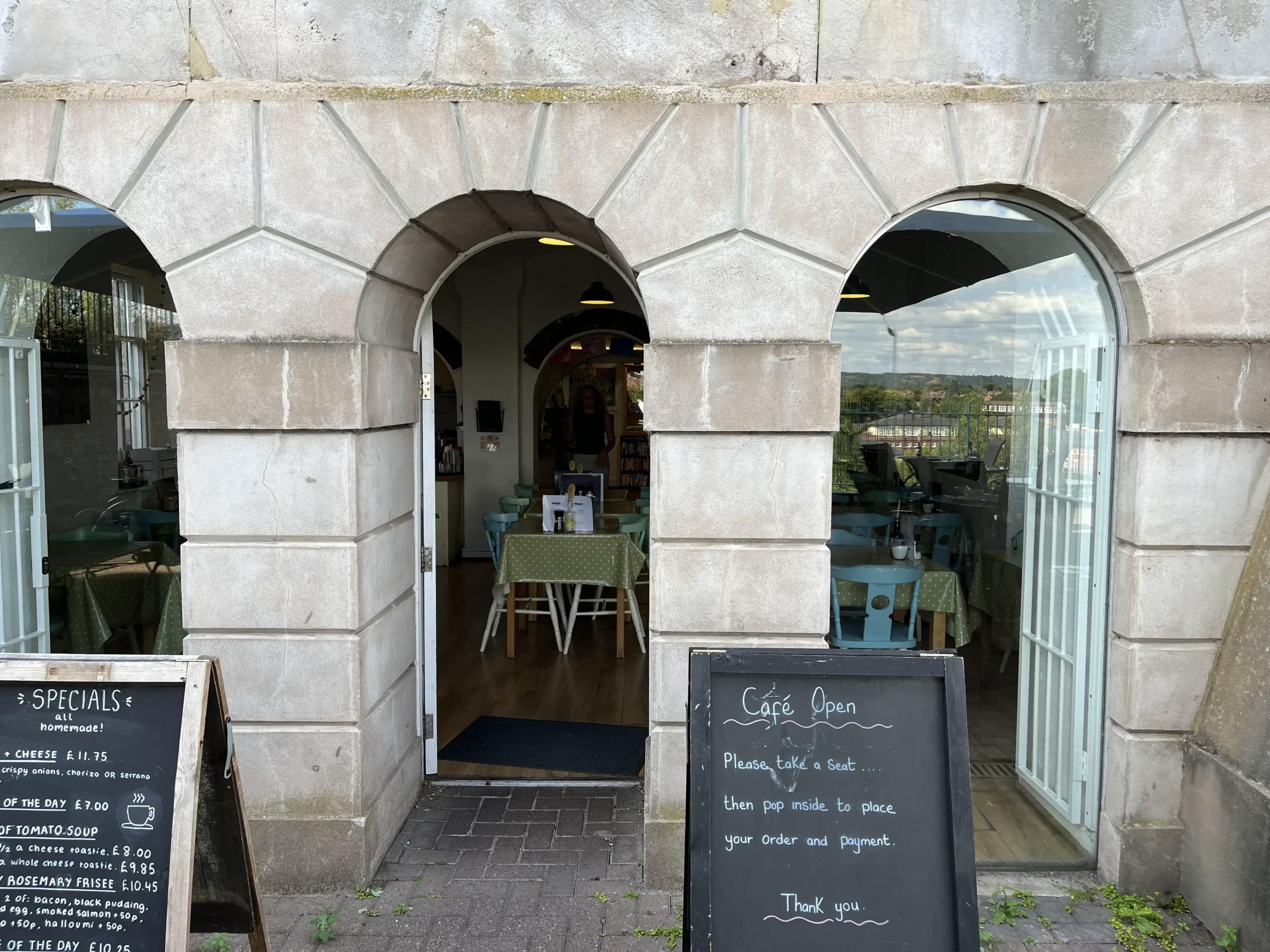 river view cafe shrewsbury
